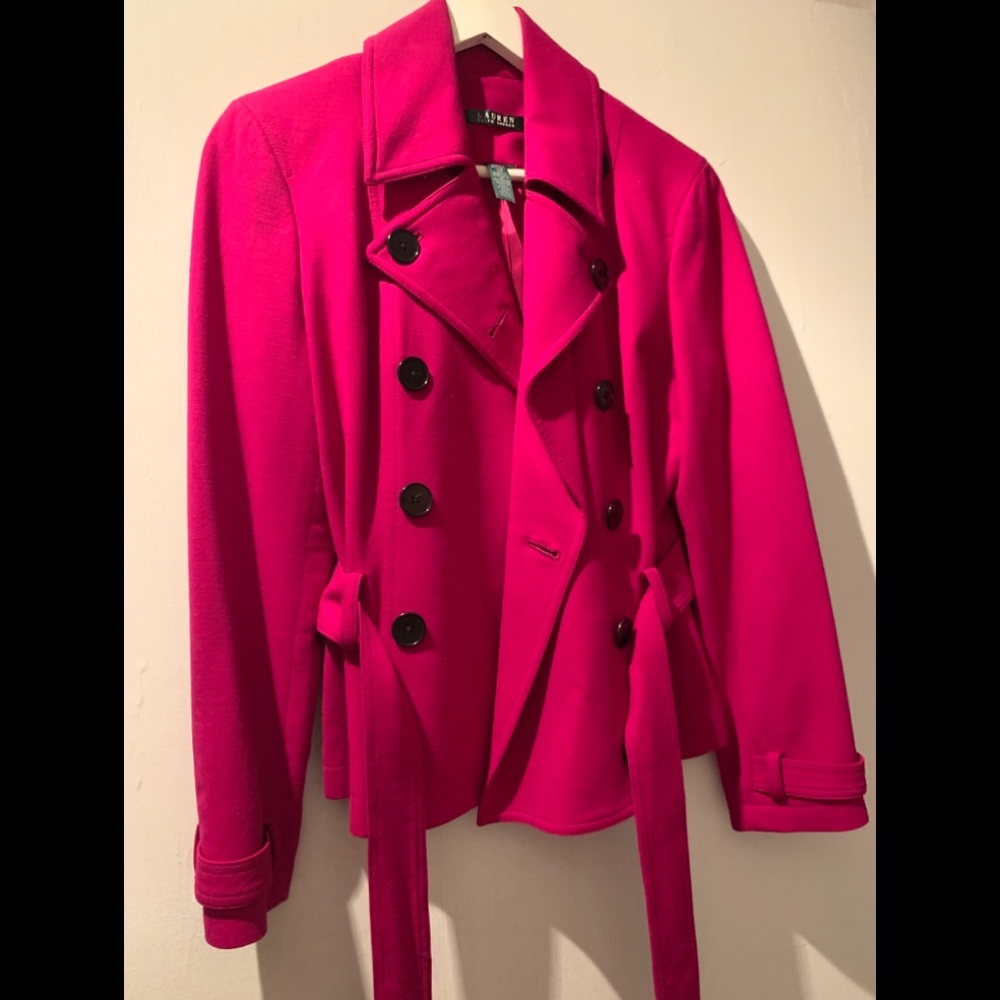 Ralph Lauren Belted Wool Jacket Size 10